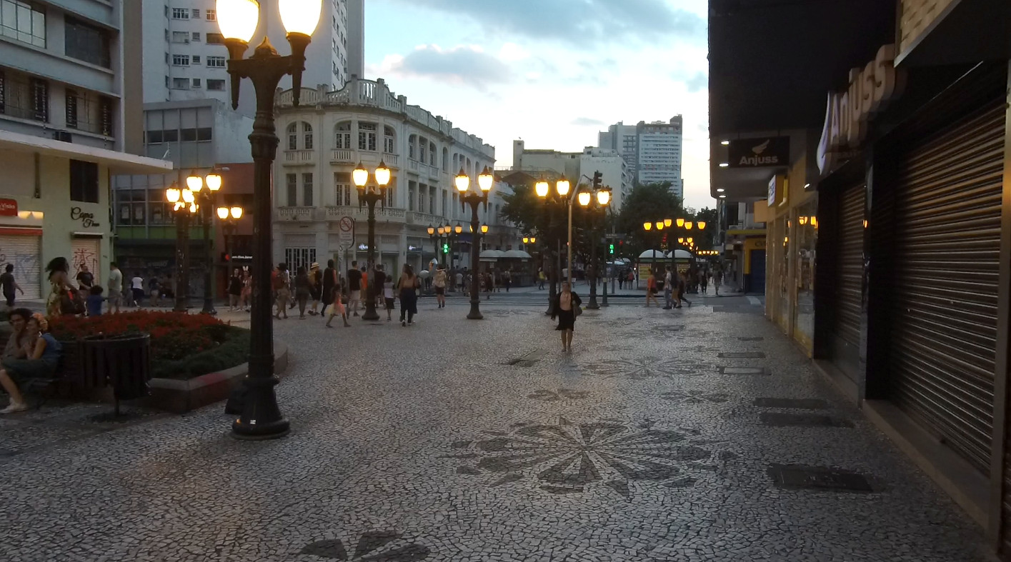 Rua das Flores Curitiba TUristese