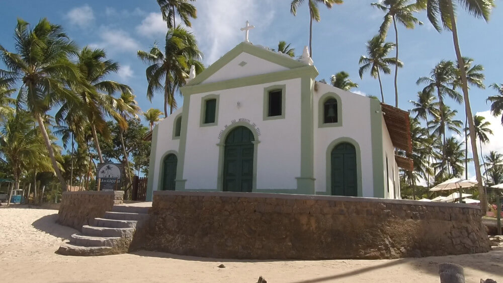 Igreja São Benedito Praia dos Carneiros -Turistese