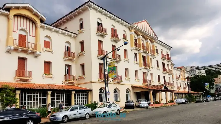 Fachada Palace Hotel Poços de Caldas - Turiste-se