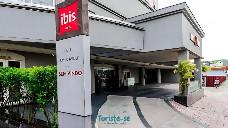 Entrada Hotel Ibis Joinville - Turiste-se