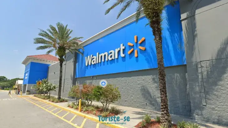 Entrada do Walmart Orlando - Turiste-se