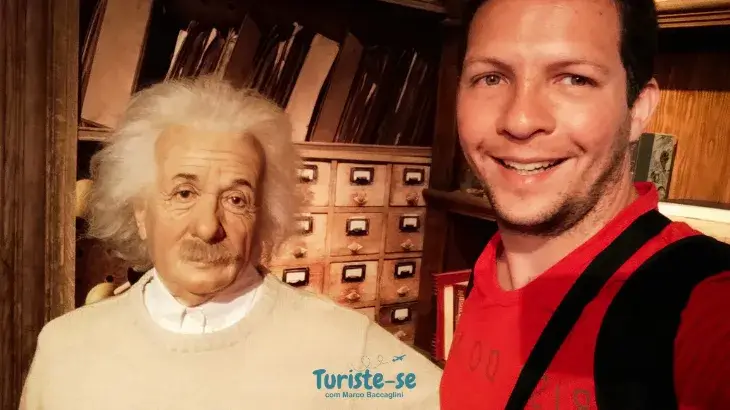 Madame Tussauds Orlando Einstein e Eu - Turiste-se