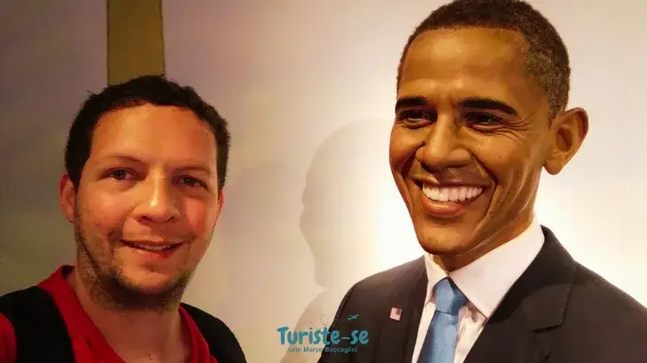 Madame Tussauds Orlando Obama - Turiste-se