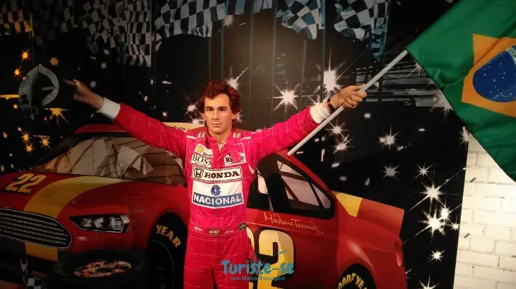 Madame Tussauds Orlando Senna - Turiste-se