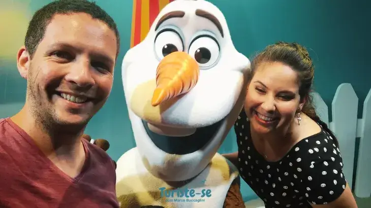 Meet Olaf no Celebrity Spotlight Hollywood Studios Orlando - Turiste-se