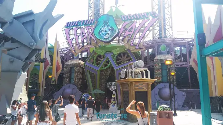 Doctor Dooms Fearfall Islands of Adventure Orlando - Turiste-se