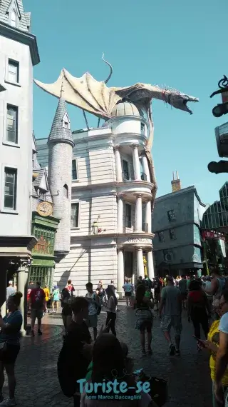 Dragão Diagon Alley Universal Studios Orlando - Turiste-se
