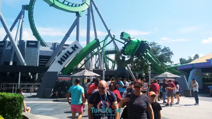 Incredible Hulk Coaster Islands of Adventure Orlando - Turiste-se
