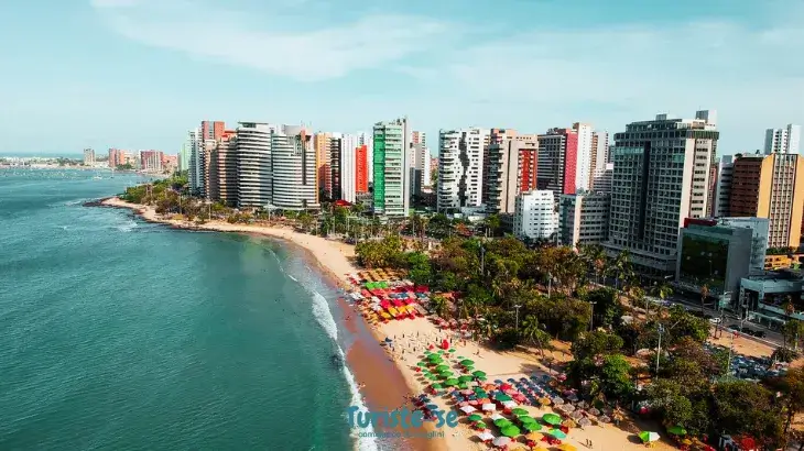 Destinos Procurados Vista Aérea Fortaleza - Turiste-se