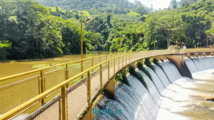 Hidreletrica Cascata das Antas Poços de Caldas-MG - Turiste-se