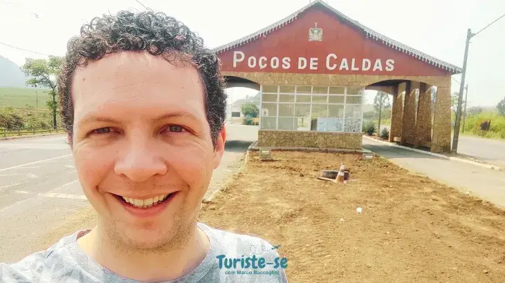 Pórtico Entrada Poços de Caldas - Turiste-se